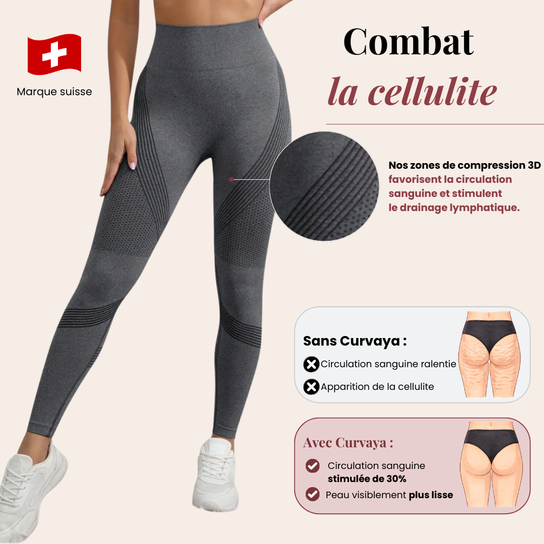 Legging Anti Cellulite │ Curvaya